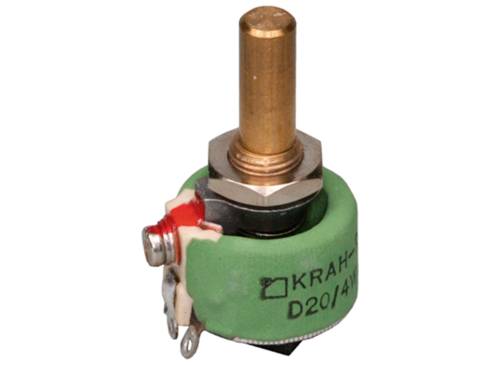 KRAH D 20/4W 10% 22R D 20/4W 10% 22R Draht-Potentiometer 4 W 22 Ω 1 St.
