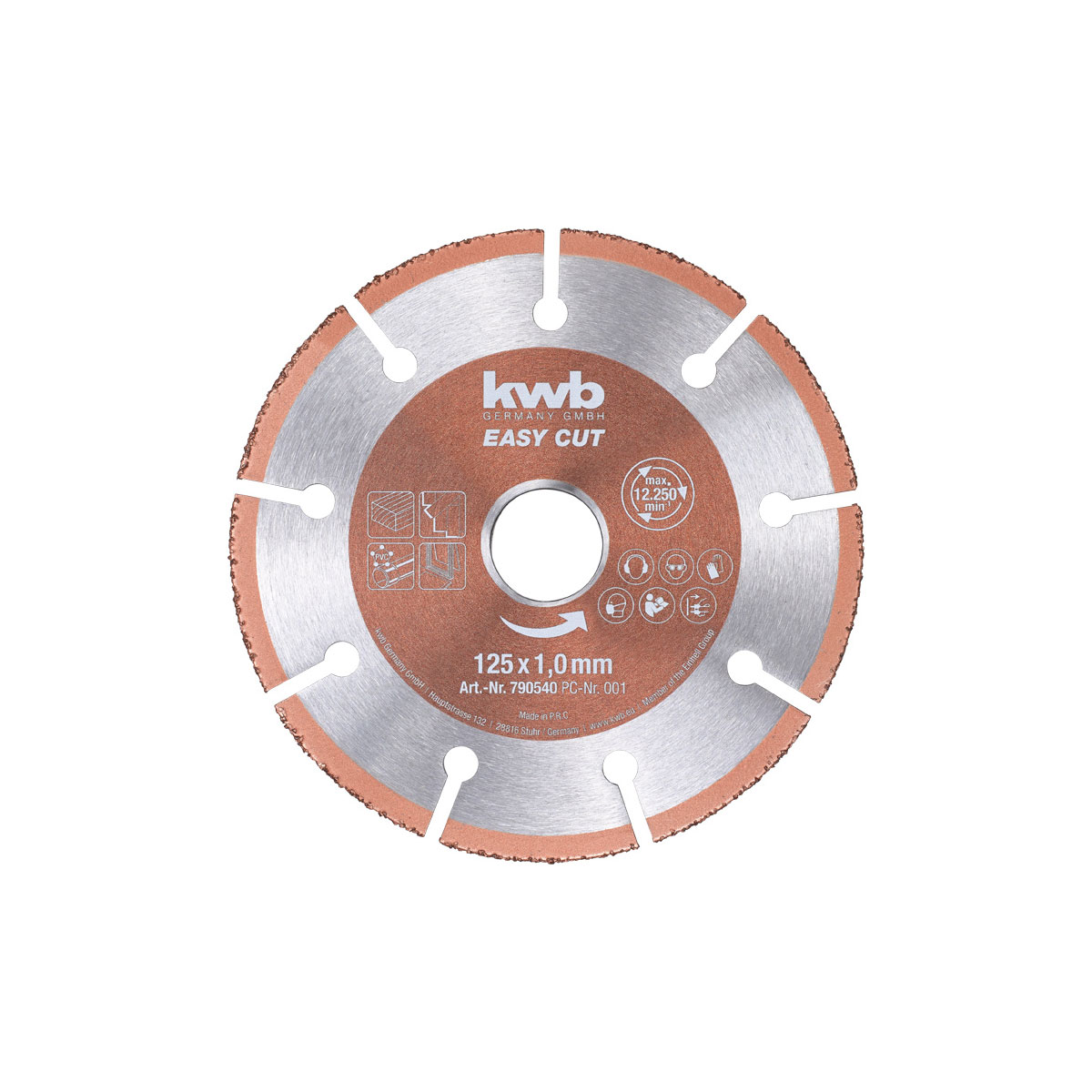 kwb  Trennscheibe Easy Cut Durchmesser 125 mm | 125 | 110067