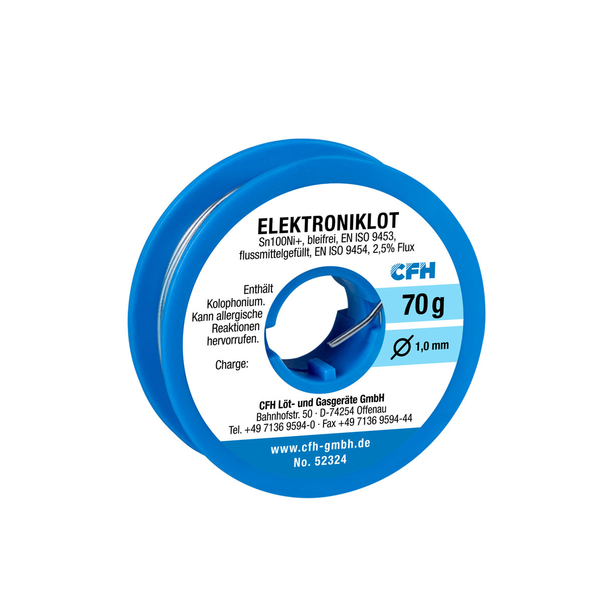 CFH Elektroniklot EL 324 bleifrei 70g | 70g | 110321