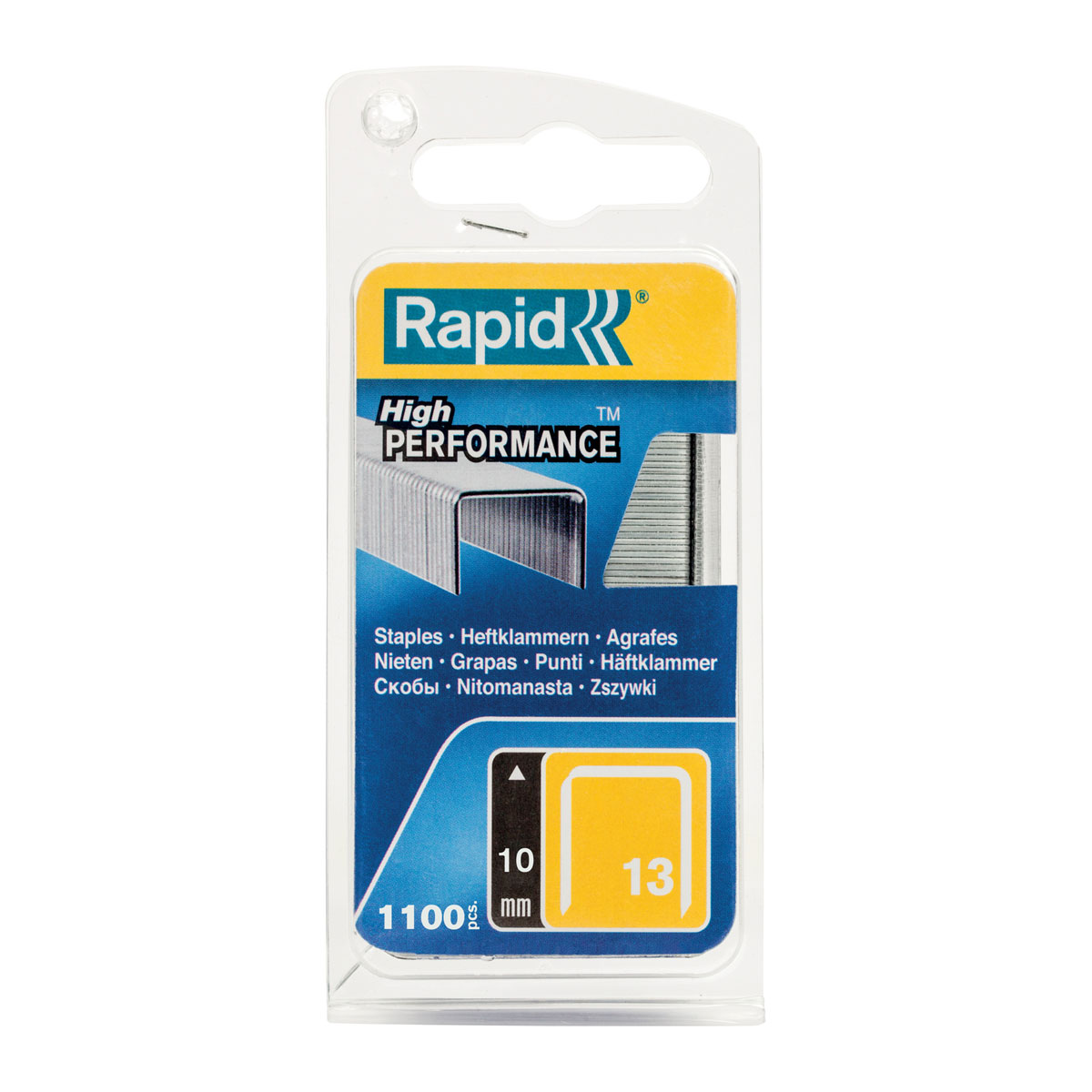 Rapid Tackerklammern Typ 13 10 mm 1100 Stück | 10 mm | 1100 | 110439