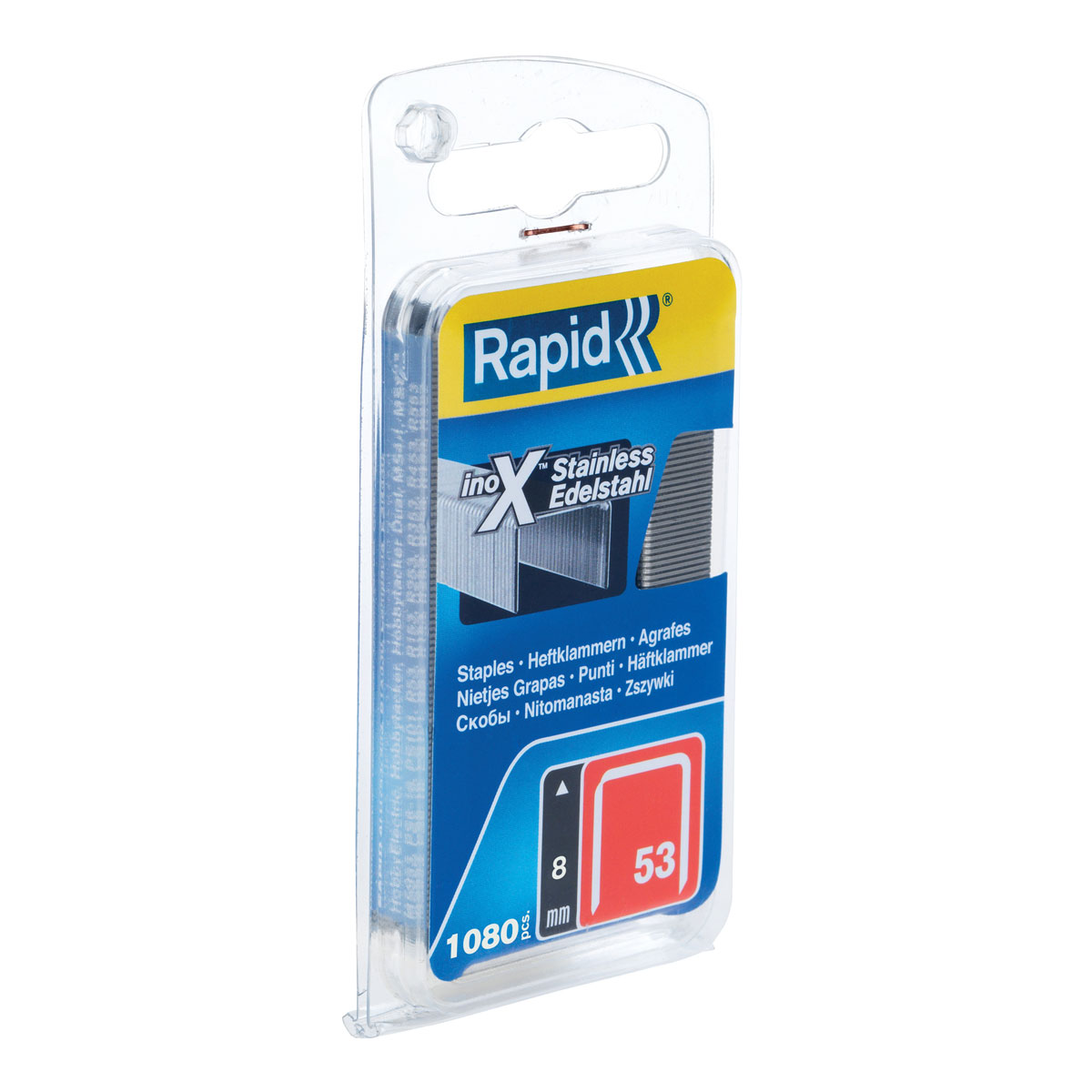Rapid Tackerklammern Typ 53 8 mm 1,080 Stück | 8 mm | 1080 | 110496 – Bild 3