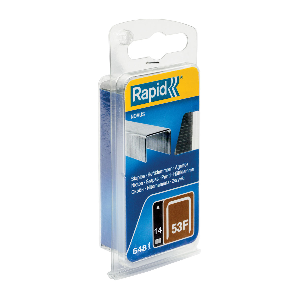 Rapid Tackerklammern Typ 53F 14 mm 648 Stück | 14 mm | 648 | 110502 – Bild 3