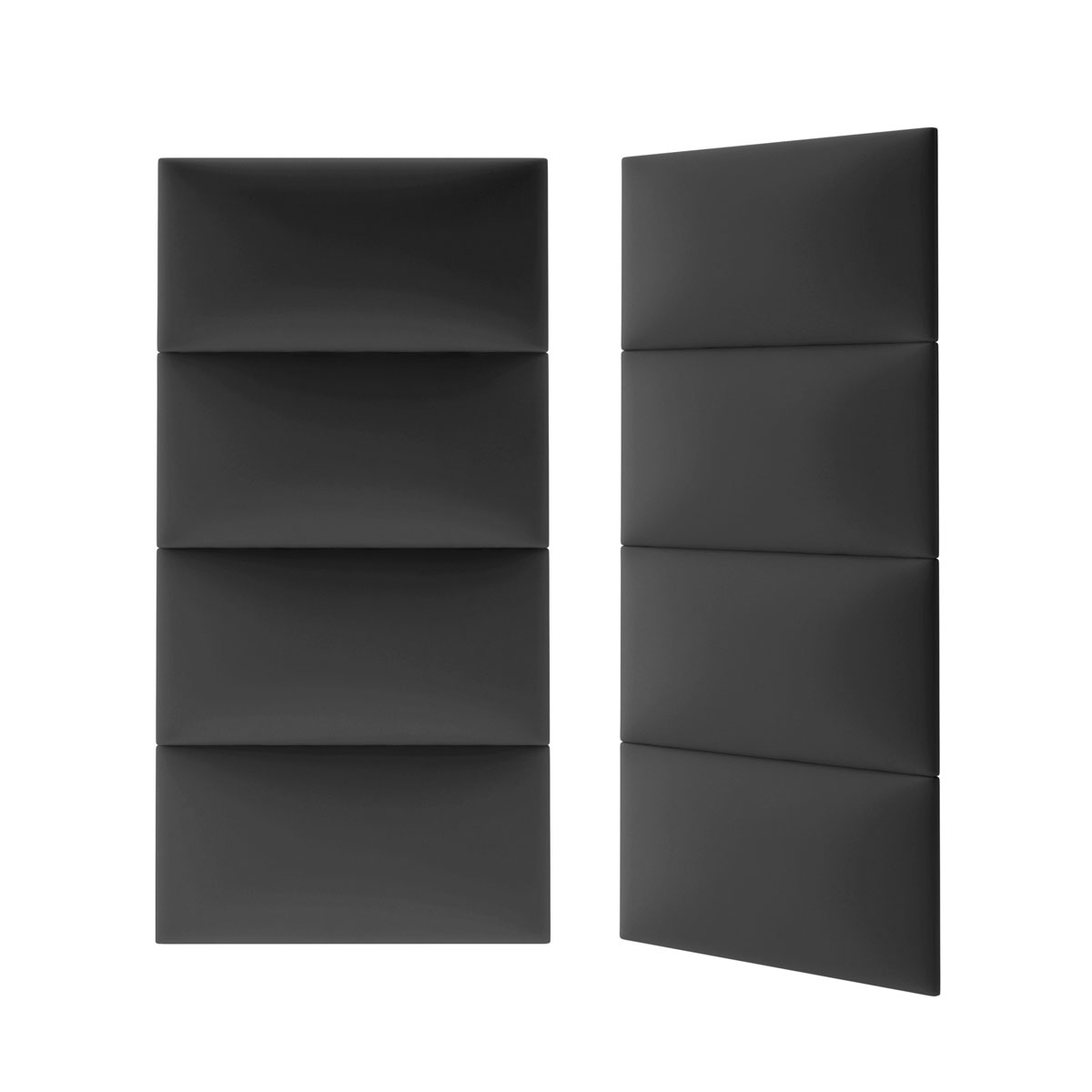 Mollis Polsterpaneele schwarz 60 x 30 cm | schwarz | 111981 – Bild 3