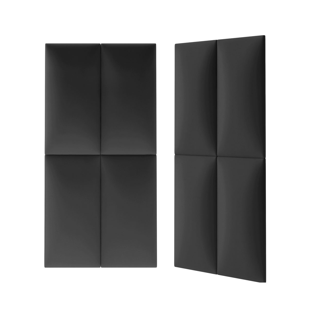 Mollis Polsterpaneele schwarz 60 x 30 cm | schwarz | 111981 – Bild 4