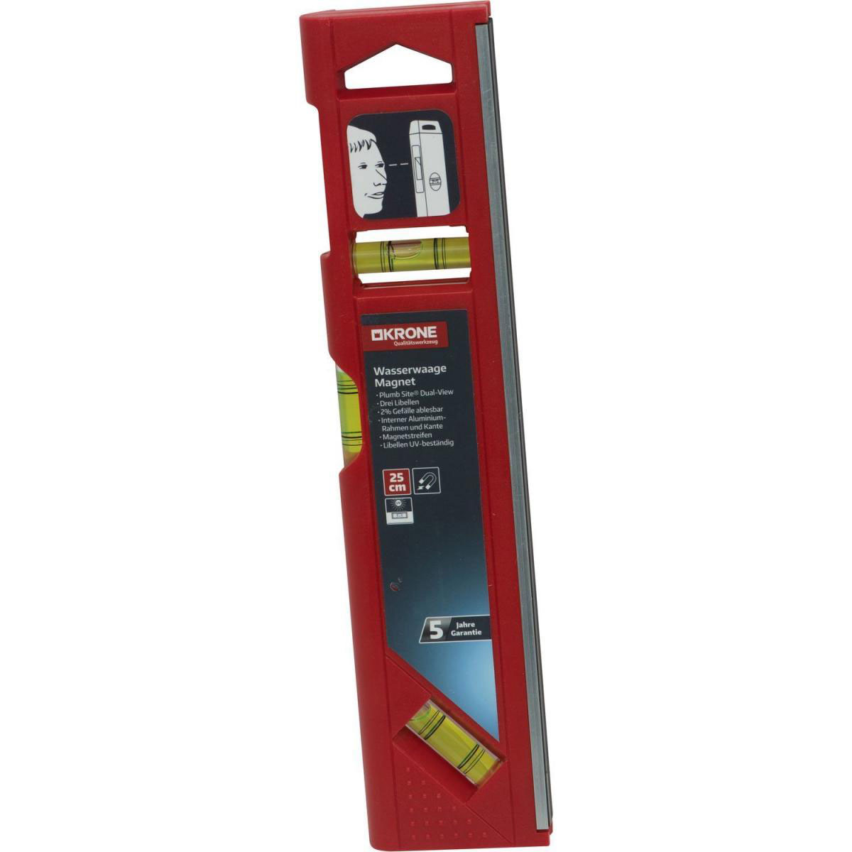 Krone Wasserwaage Magnet 25 cm | 123831