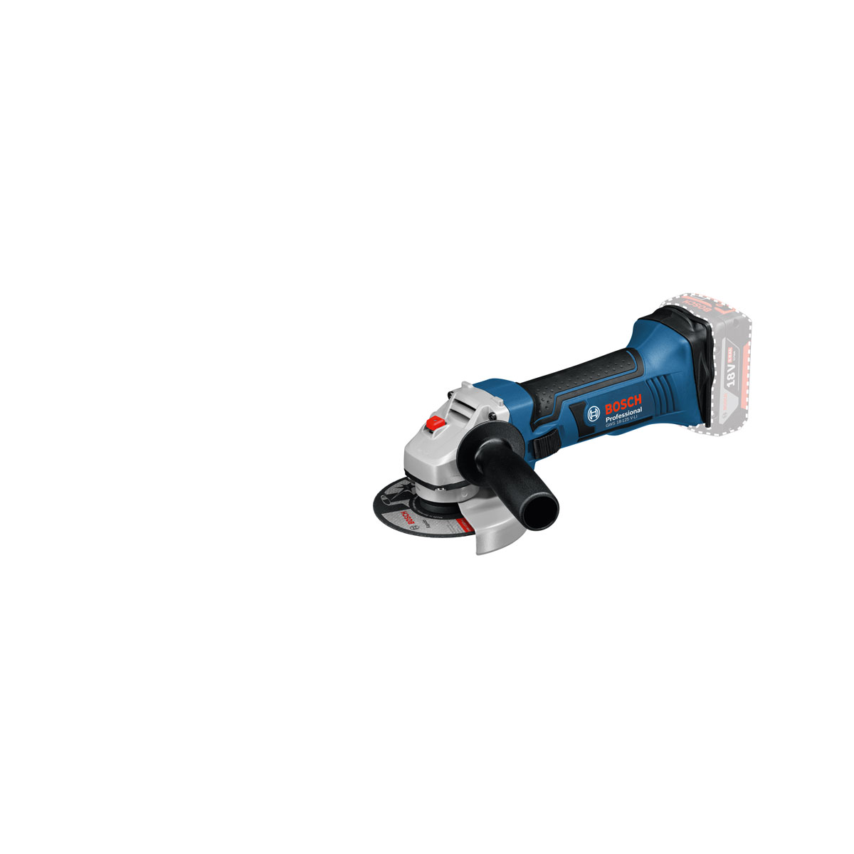Bosch Professional  Akku-Winkelschleifer GWS 18V-125 V-LI solo | 149625