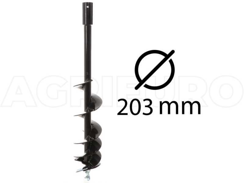 203 mm Bohrschnecke fu00fcr Blackstone Traktor-Erdbohrer