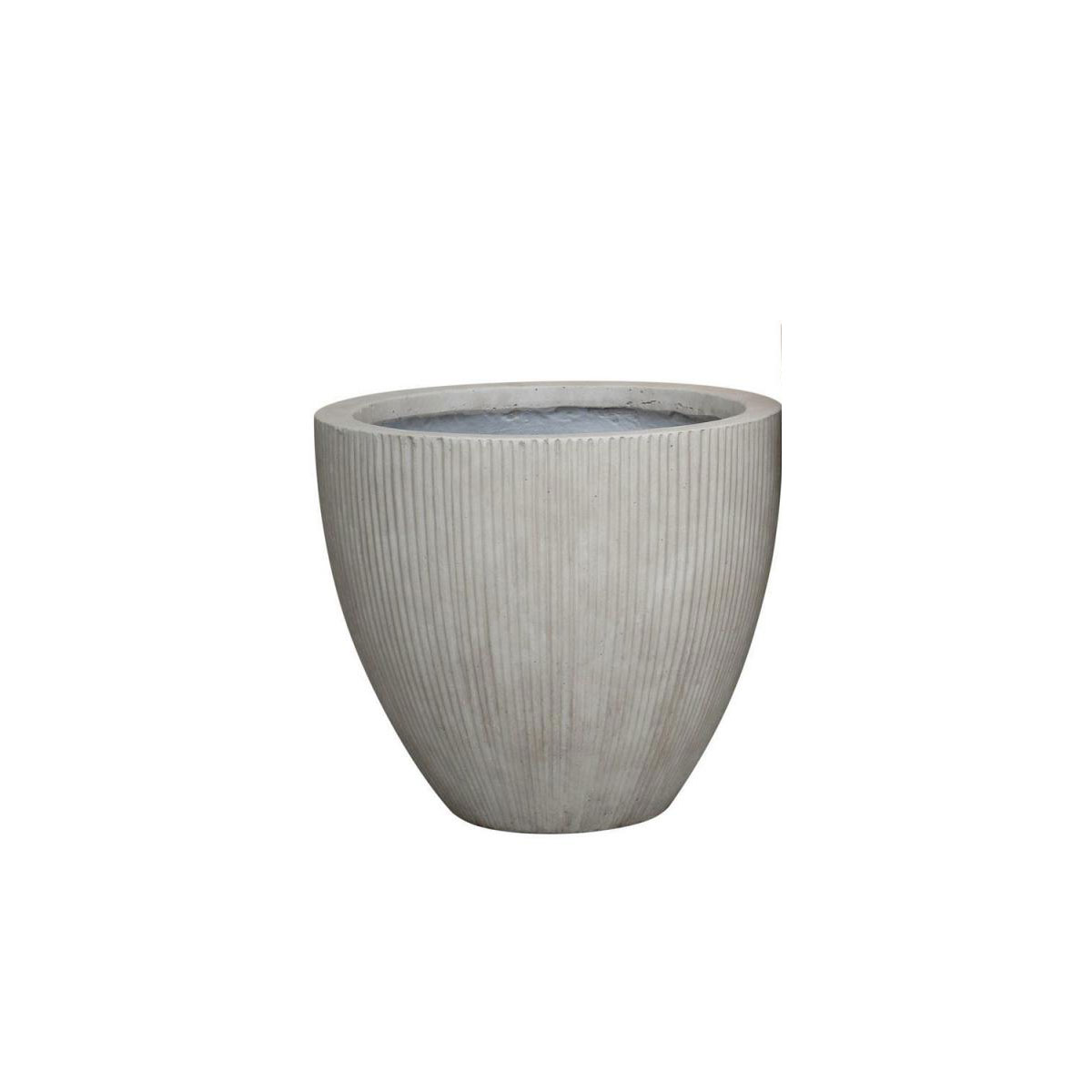 Haveson Topf Stripes Fincostone sand 33 x 33 x 29 cm | 33x33x29 | 213015
