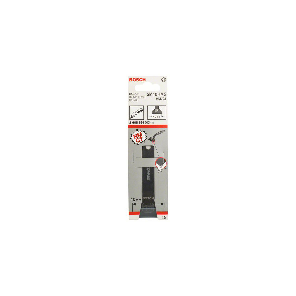 Bosch  Ersatzmesser für Pse 150/180e SM 40 Hms extra scharf | 221470 – Bild 3