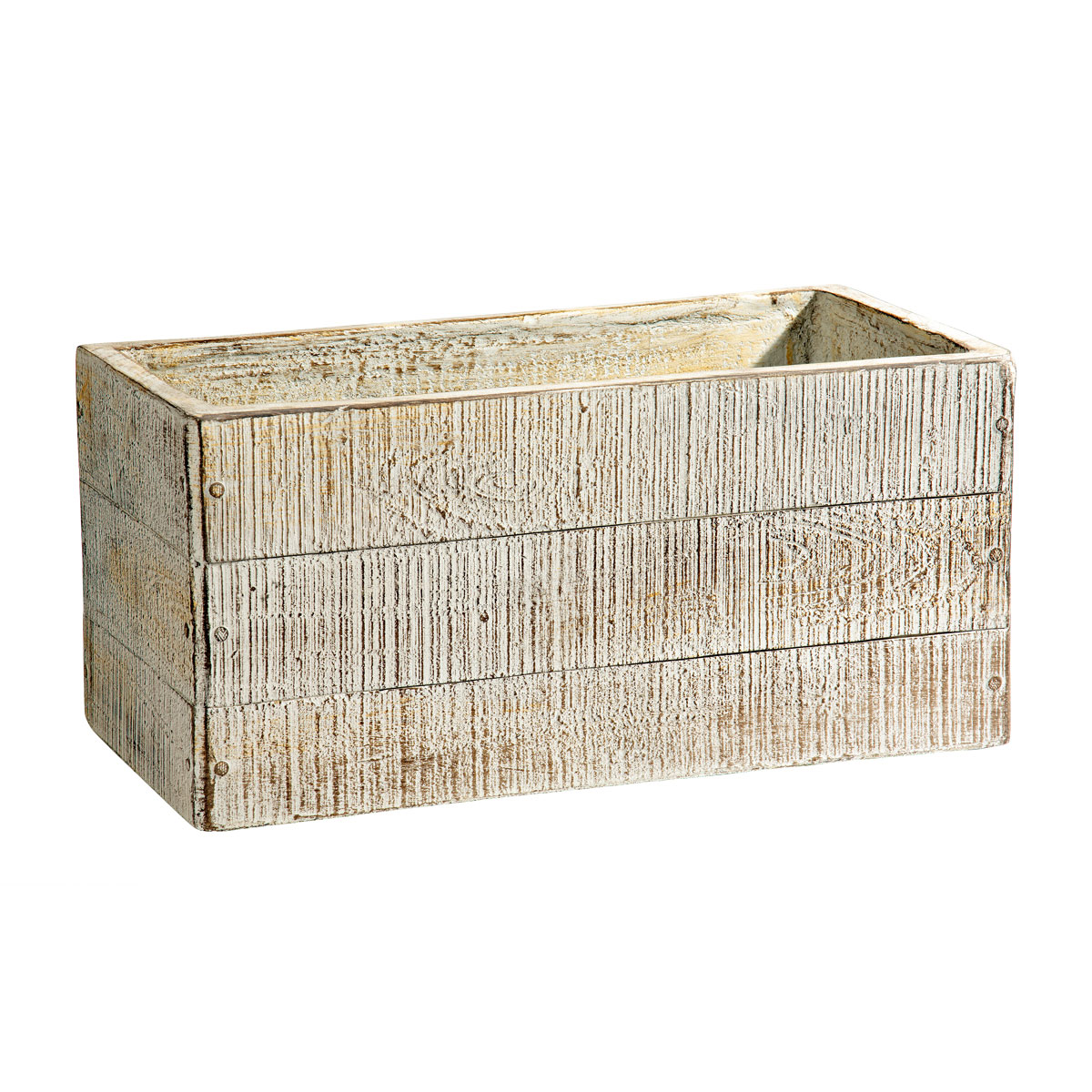 Haveson Pflanzkasten in Holzoptik 23 x 22 x 46 cm | 23x22x46 | 227508