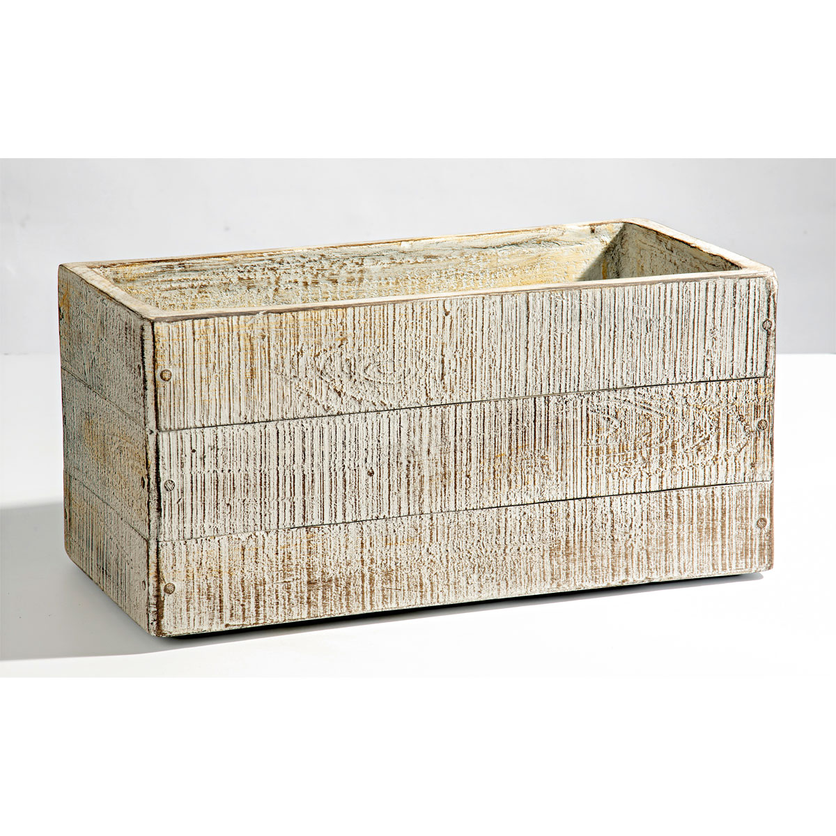 Haveson Pflanzkasten in Holzoptik 30 x 30 x 60 cm | 30x30x60 | 227509