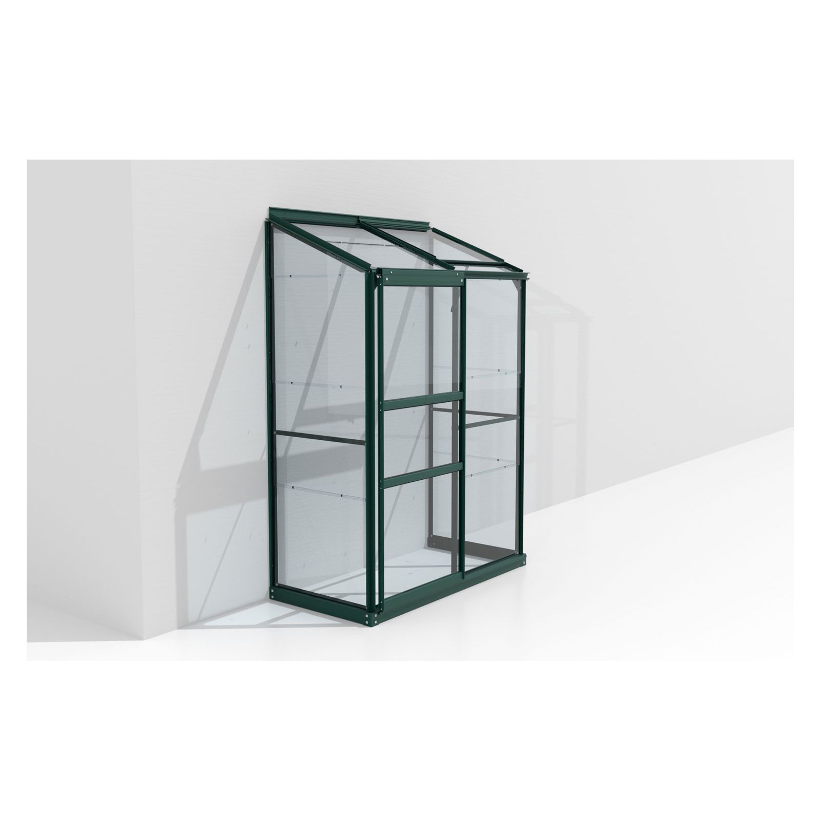 Vitavia Gewächshaus Styx 900 0,9m² 3 mm Einscheibensicherheitsglas grün | gruen | 0,9 | Einscheibensicherheitsglas | 230030