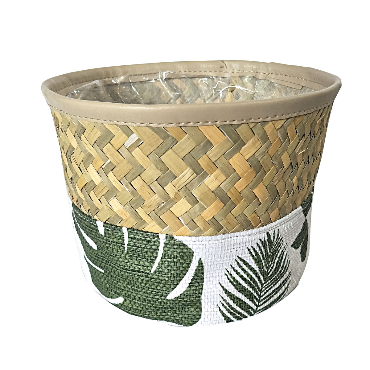 Haveson Seegraskorb Monstera 21 x 25 x 21 cm | 21x25x21 | 233922