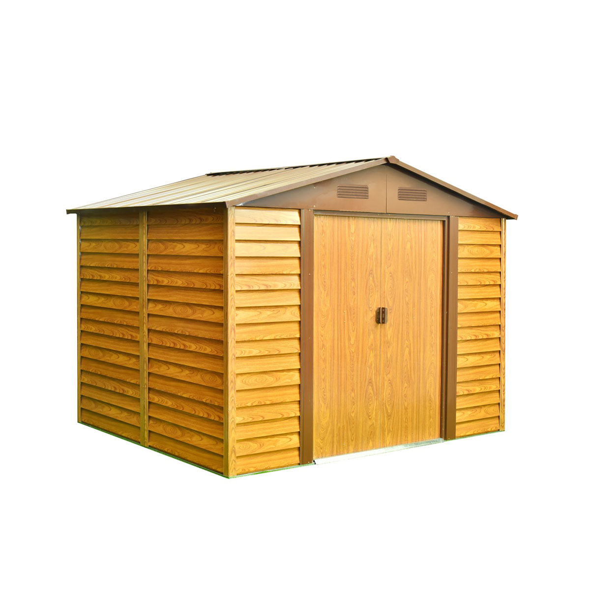 Pergart Gerätehaus Frankfurt II 8,2m² holzoptik | 822 | 239897