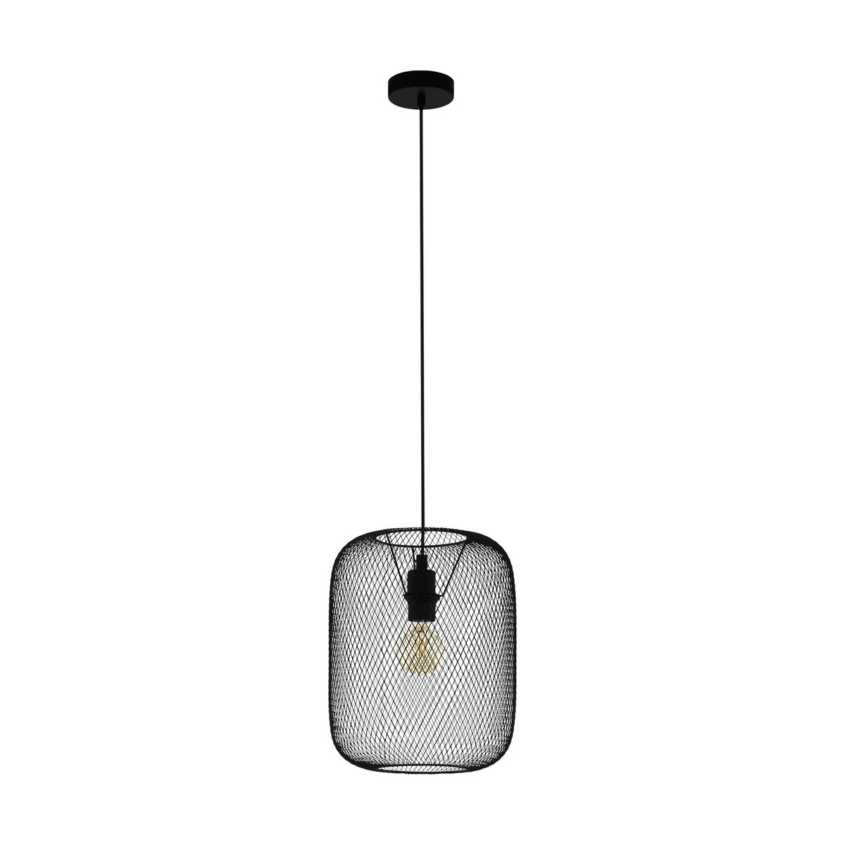 Eglo Hängeleuchte Wrington Durchmesser 30 cm schwarz | Ø30 | 243319