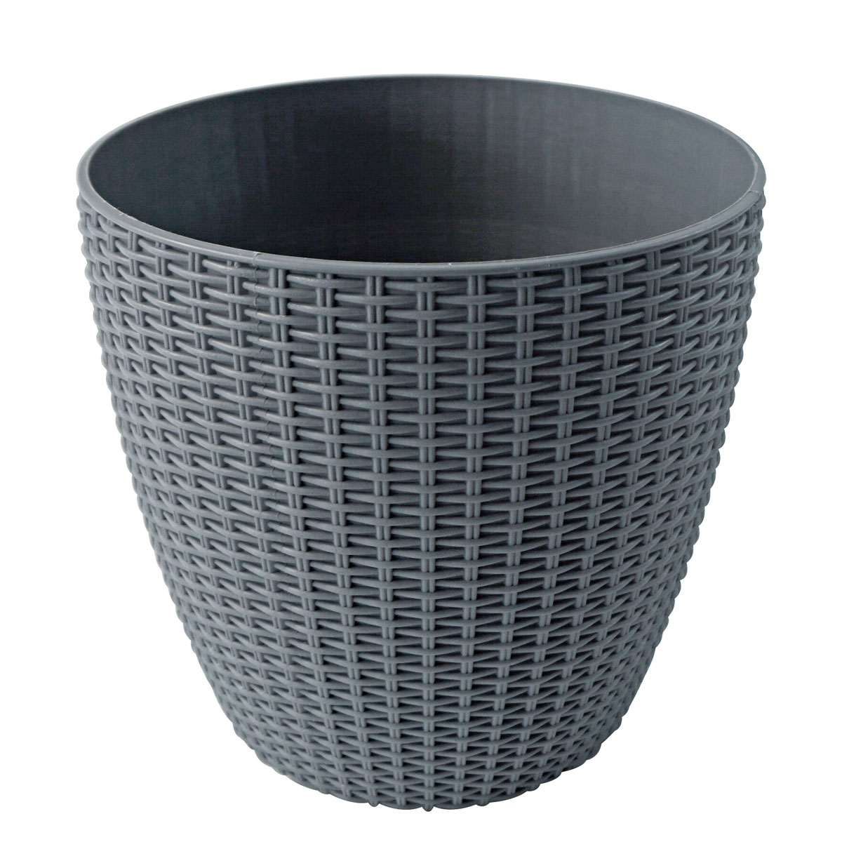 Haveson Topf Modern Trend Durchmesser 36,5 x 44 cm anthrazit | anthrazit | Ø36,5x44 | 244886