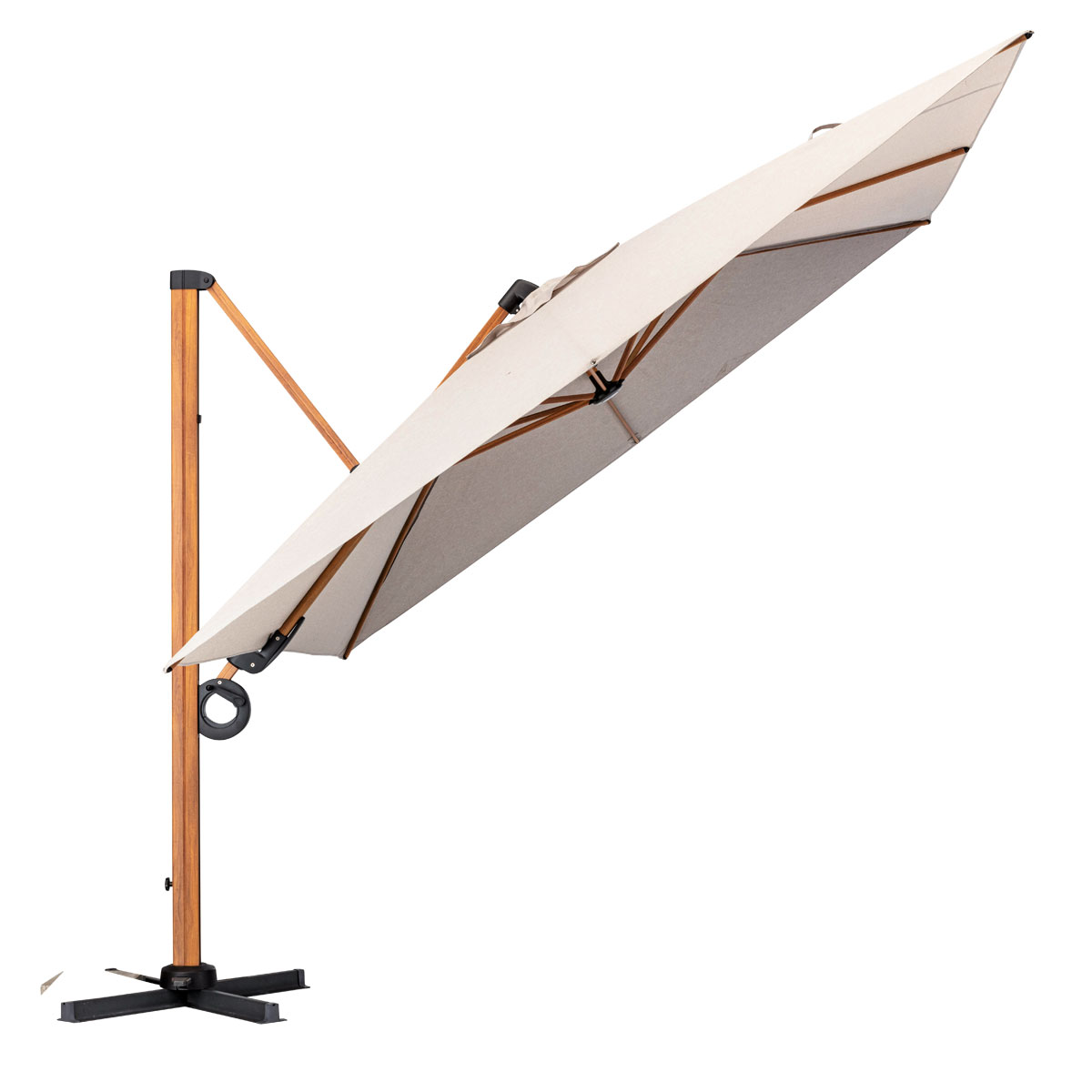 Haveson Ampelschirm Torino 300 x 300 cm beige | 245044