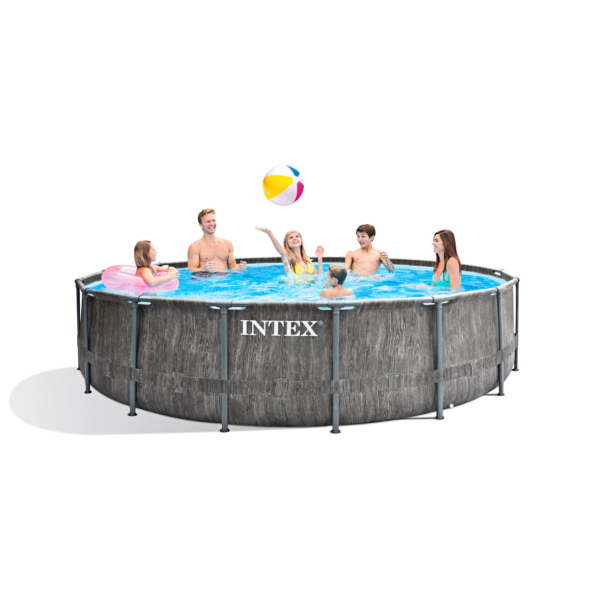 Premium Pool Greywood Prism Frame 457 x 122 cm | 245201 – Bild 3