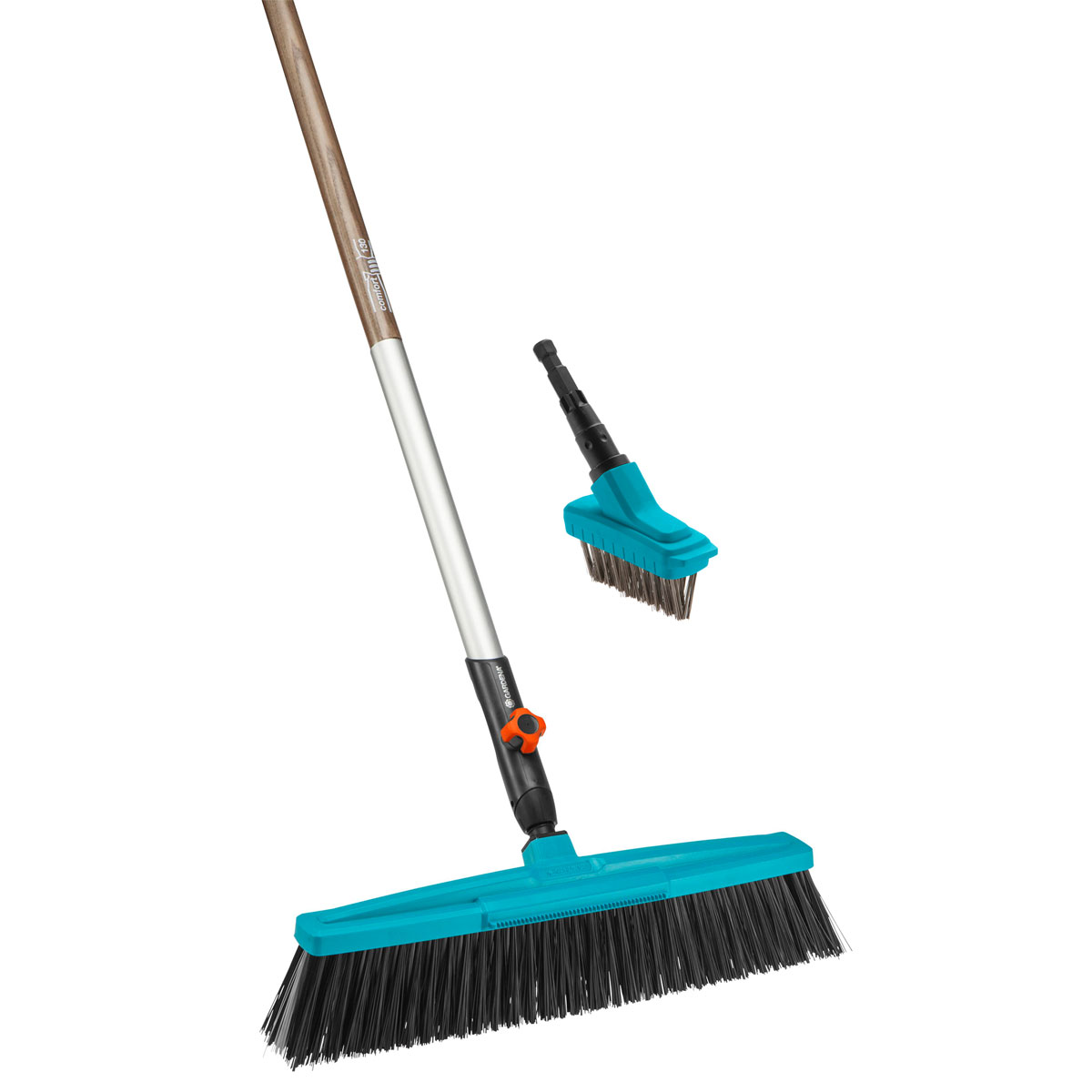 Gardena  Combisystem-Set mit Besen und Fugenbuerste 3-teilig | 246016