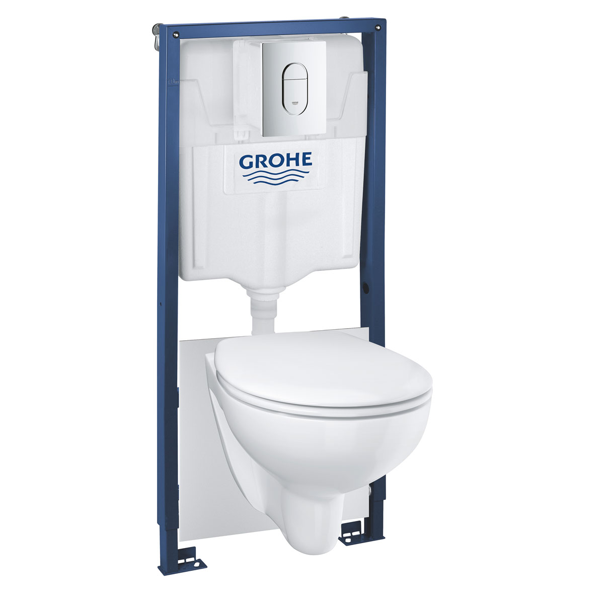 Grohe Wand-WC Komplett-Set Solido 5in1 inkl Befestigungsmaterial | 246691
