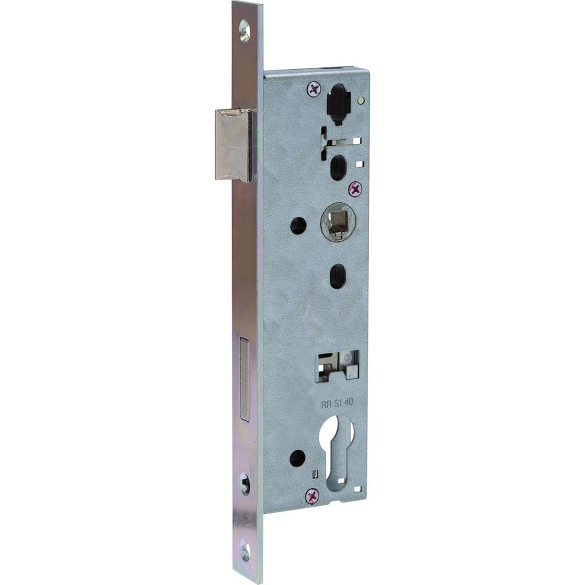 Abus Einsteckschloss für Rohrrahmentüren 24 x 245 mm käntig 459224 | 459224 | 246972