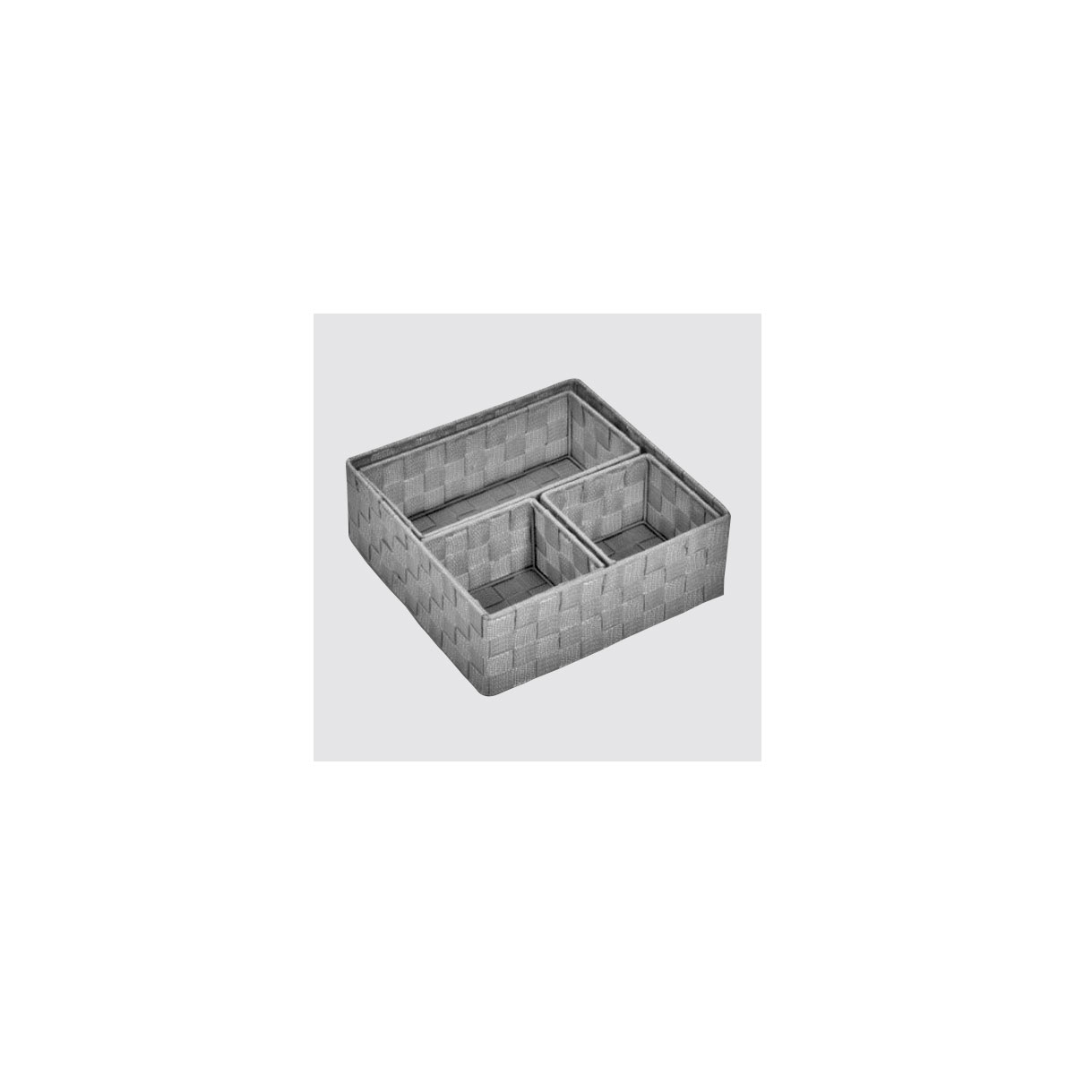 Korb-Set Scandi 4-teilig grau | grau | 247719