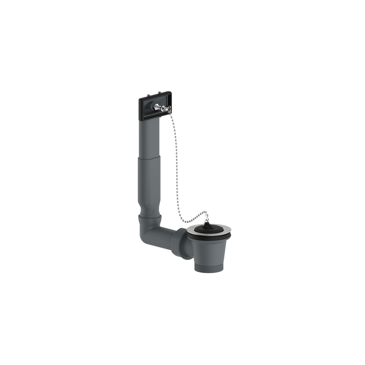 Kirchhoff Ab- und Überlaufgarnitur ECO-SAVE KS 1 1/2" AG x Durchmesser 70 mm höhenverstellbar | 248231