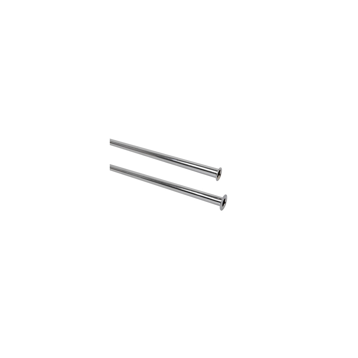 Kirchhoff CU-Anschlussrohr 300 mm Durchmesser 10 mm chrom | 248336