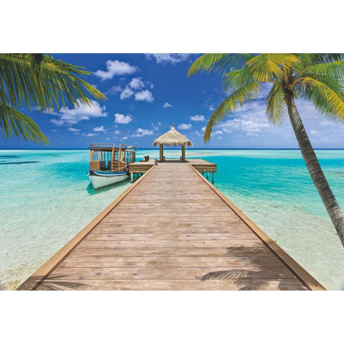 Komar Papier-Fototapete Beach Resort 8-teilig 368 x 254 cm | 256142