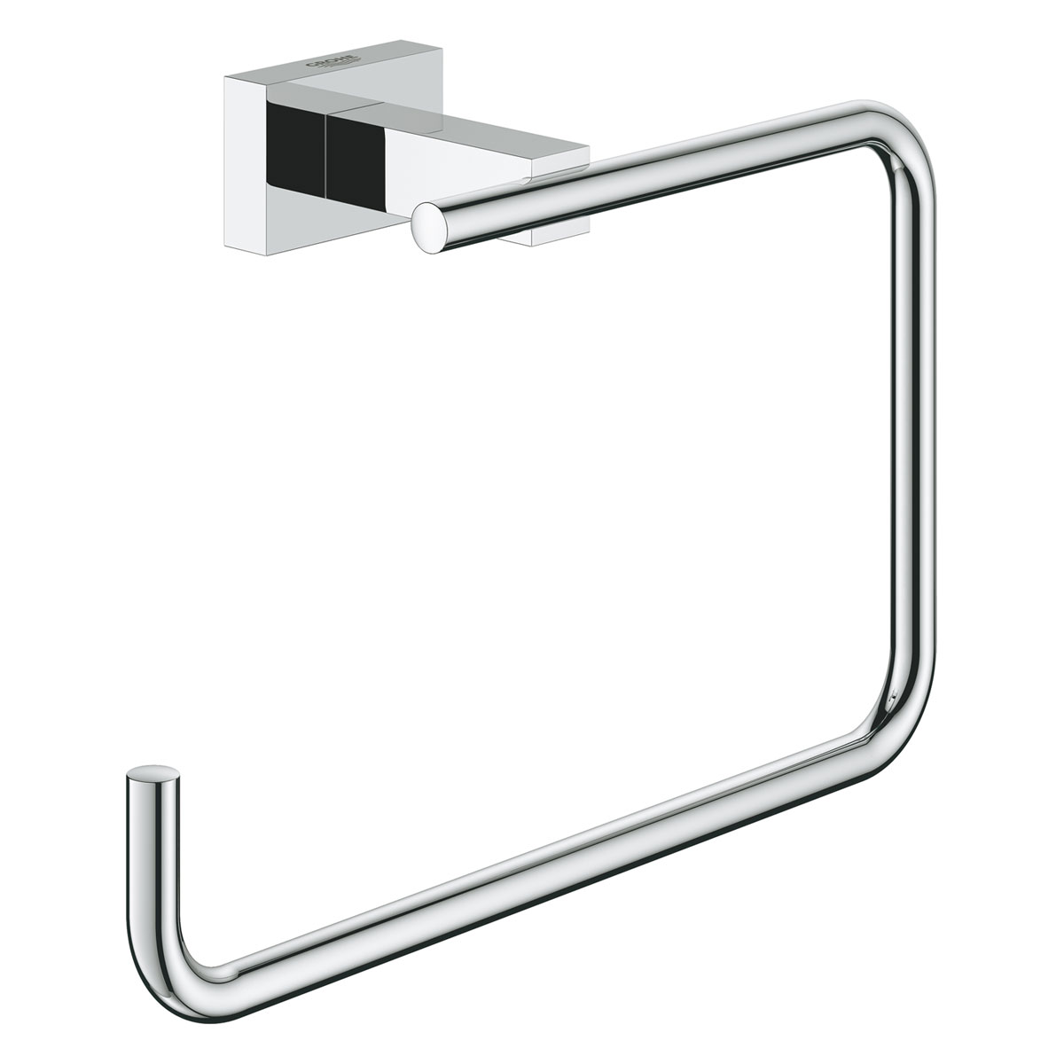 Grohe Handtuchring Essentials Cube silber 18,6 x 12,3 x 5,9 cm | 264576