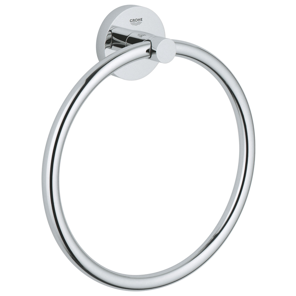 Grohe Handtuchring Essentials silber Durchmesser 18 cm | 264610