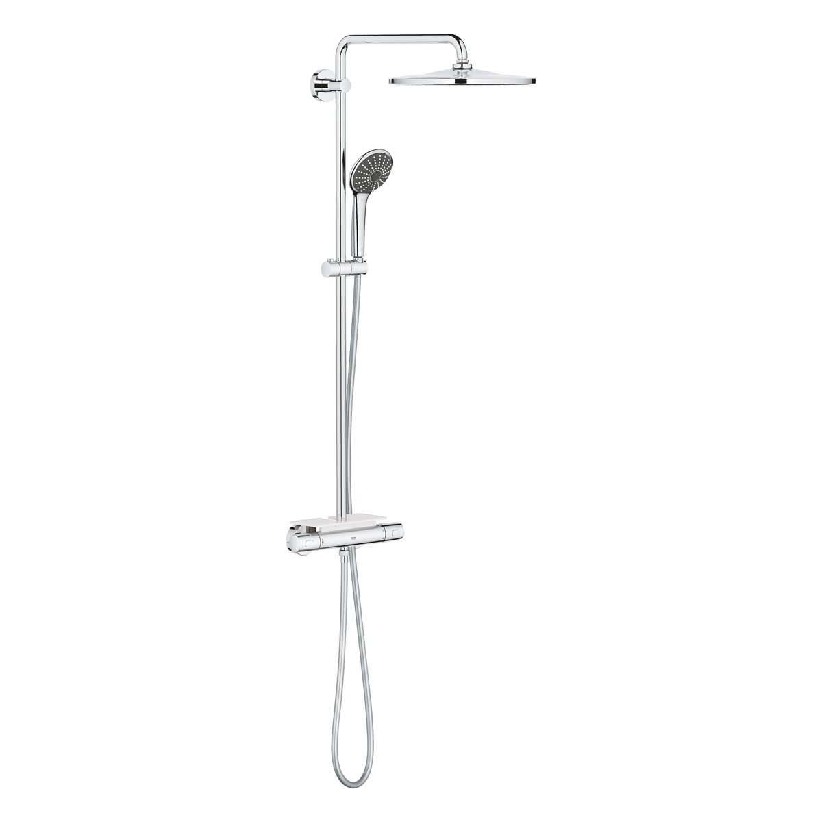 Grohe Duschsystem Vitalio System 310 silber 4 Strahlarten | 265080