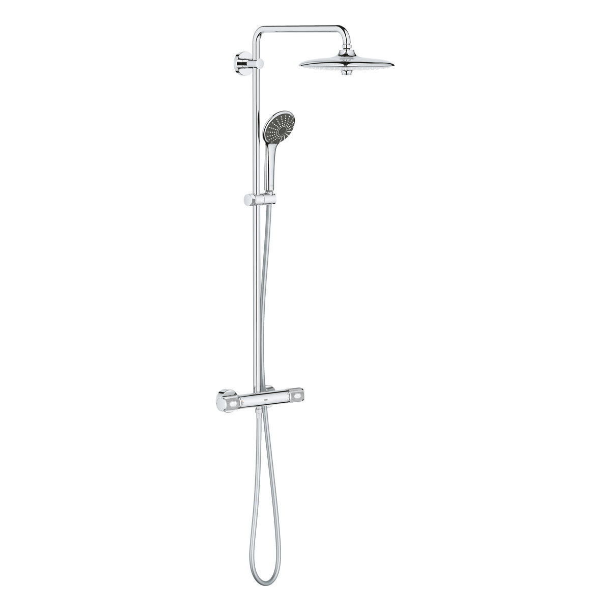 Grohe Duschsystem Vitalio System 260 silber 4 Strahlarten | 265082