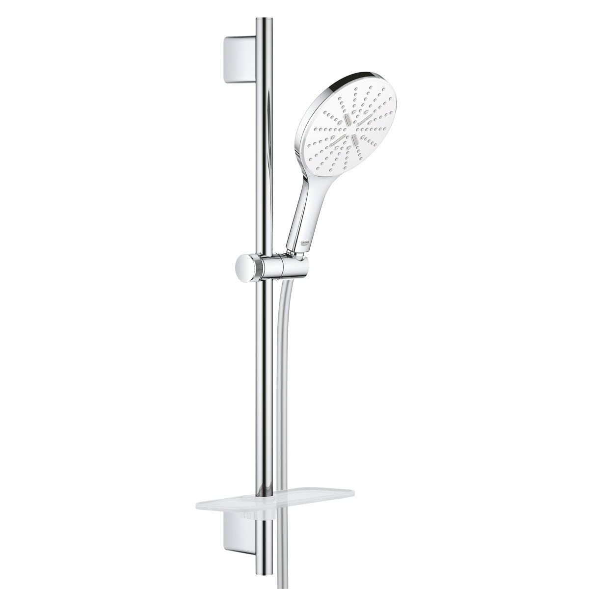 Grohe Brausestangenset Vitalio SmartActive 150 silber 3 Strahlarten | 265146
