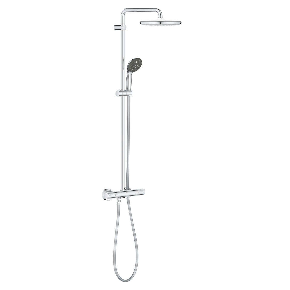Grohe Duschsystem Vitalio Start System 250 silber 3 Strahlarten | 265152