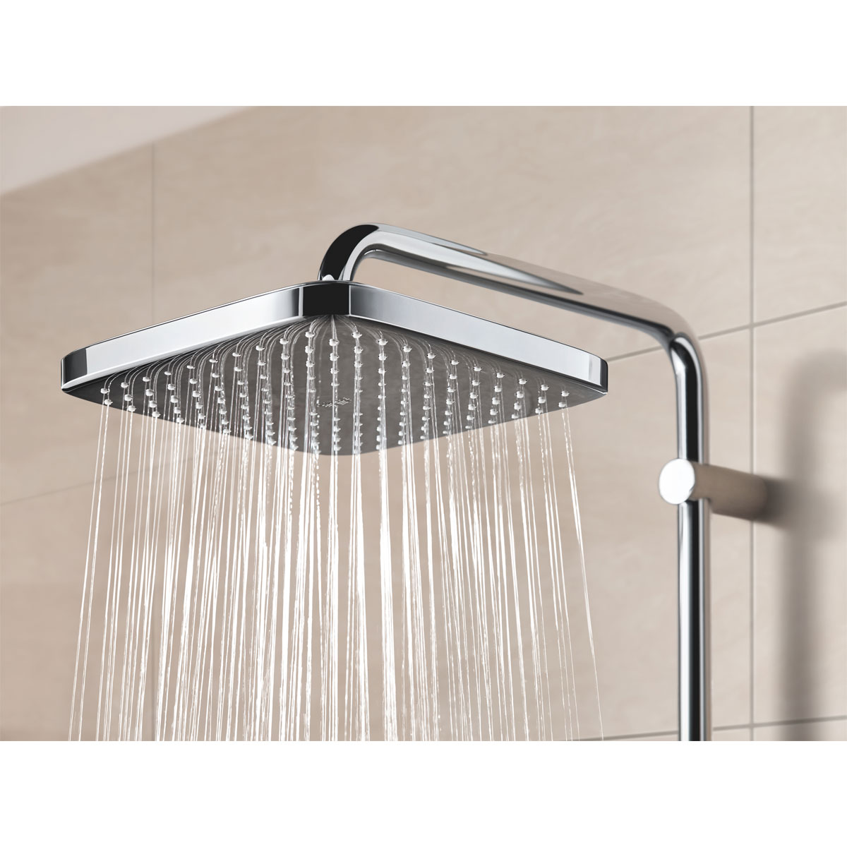 Grohe Kopfbrause Vitalio Comfort 250 silber 1 Strahlarten | 265156 – Bild 4