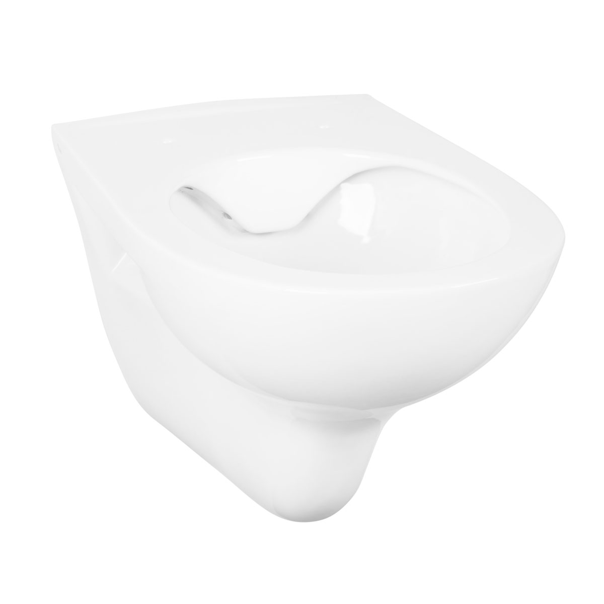 Cornat Spülrandloses Wand-WC weiß rund | 270906