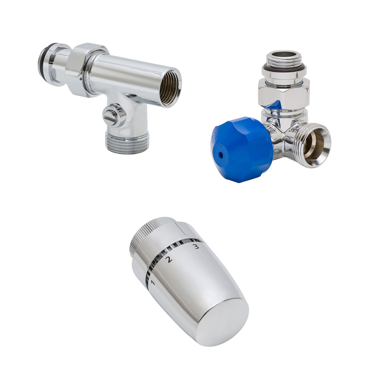 Schulte ExpressPlus Set Mischbetrieb verchromt Version links | 271500