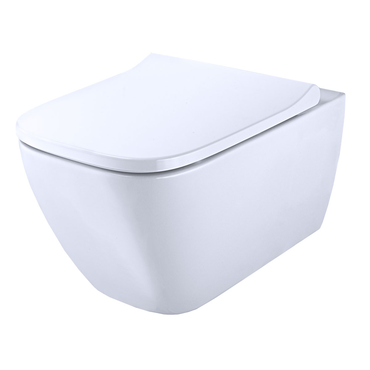 Geberit Tiefspül Wand-WC Smyle Square spülrandlos inkl WC-Sitz | 273141
