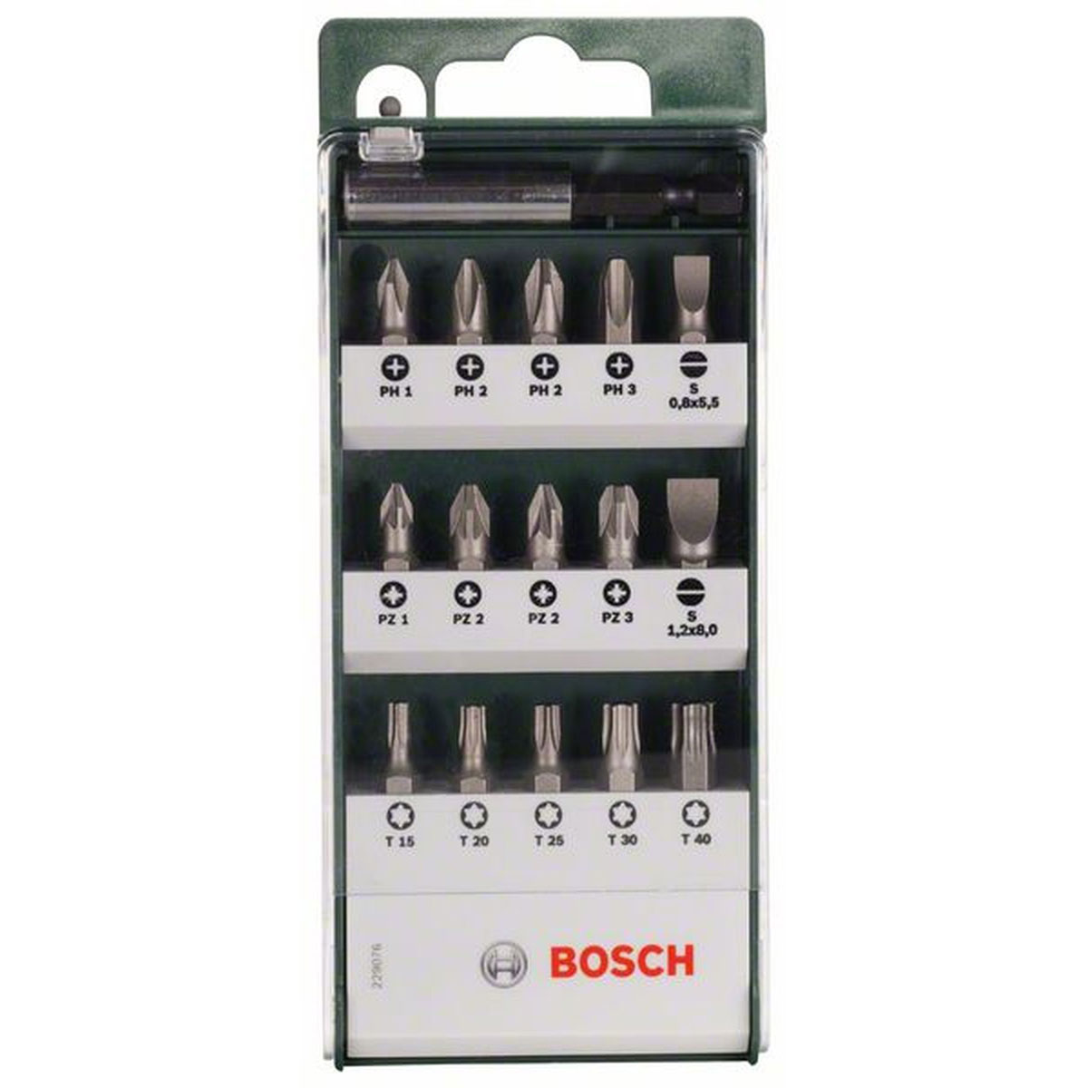 Bosch  Schrauberbit-Set Standard Ph 16 Stück 65 mm | 65 | 415715