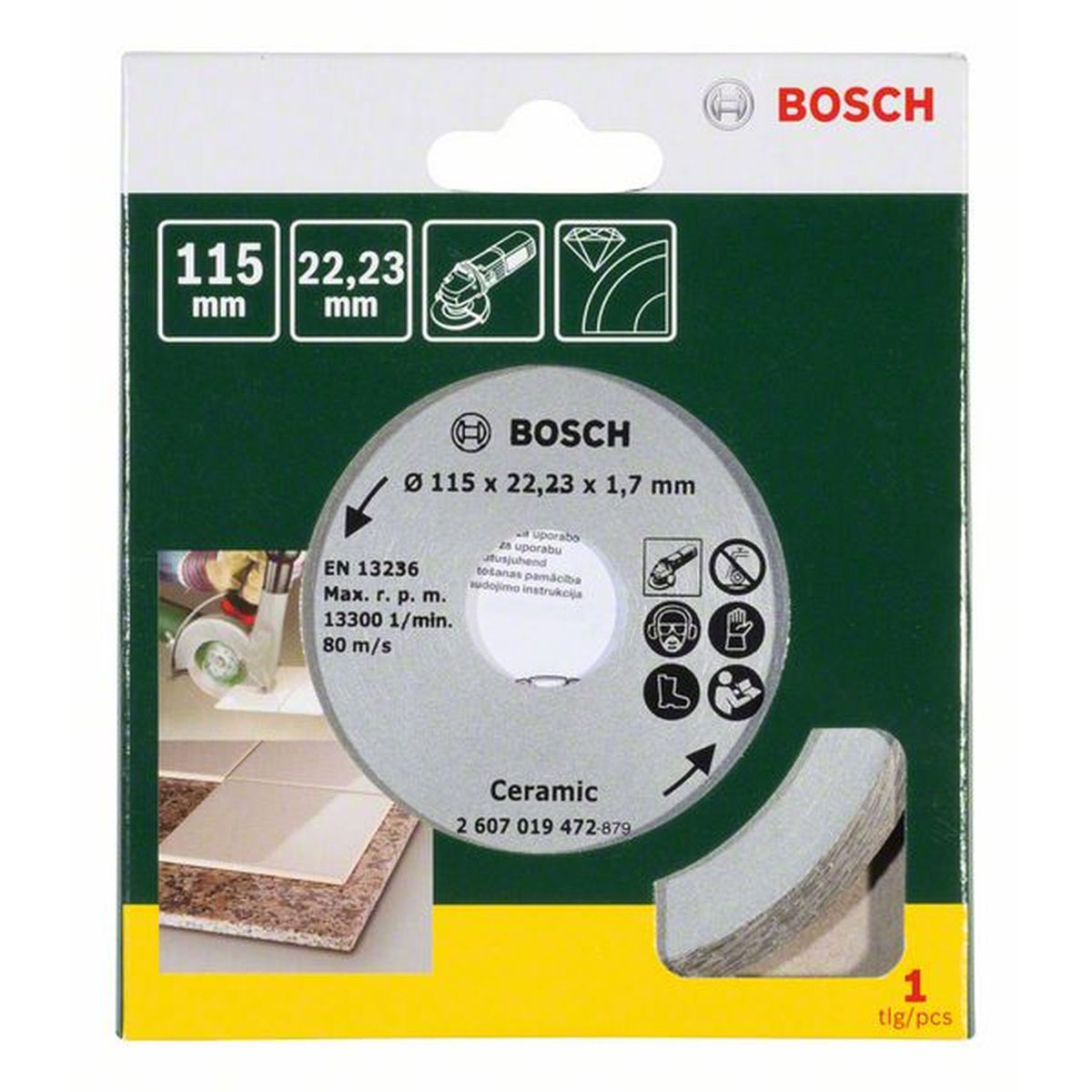 Bosch  Diamanttrennscheibe Durchmesser 115 mm | 417800