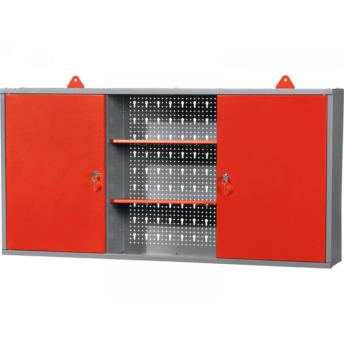 Kreher Metall-Werkstattschrank 120 x 60 x 19 cm rot | 476159