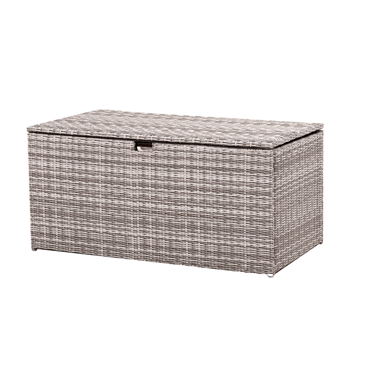 Haveson Kissenbox Bardolino grau meliert 145 x 80 x 70 cm | 501529