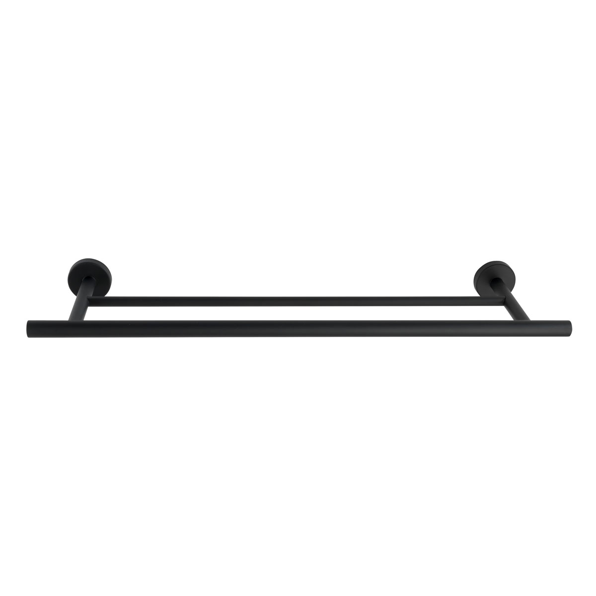 Wenko Badetuchstange Duo Bosio schwarz | 503606
