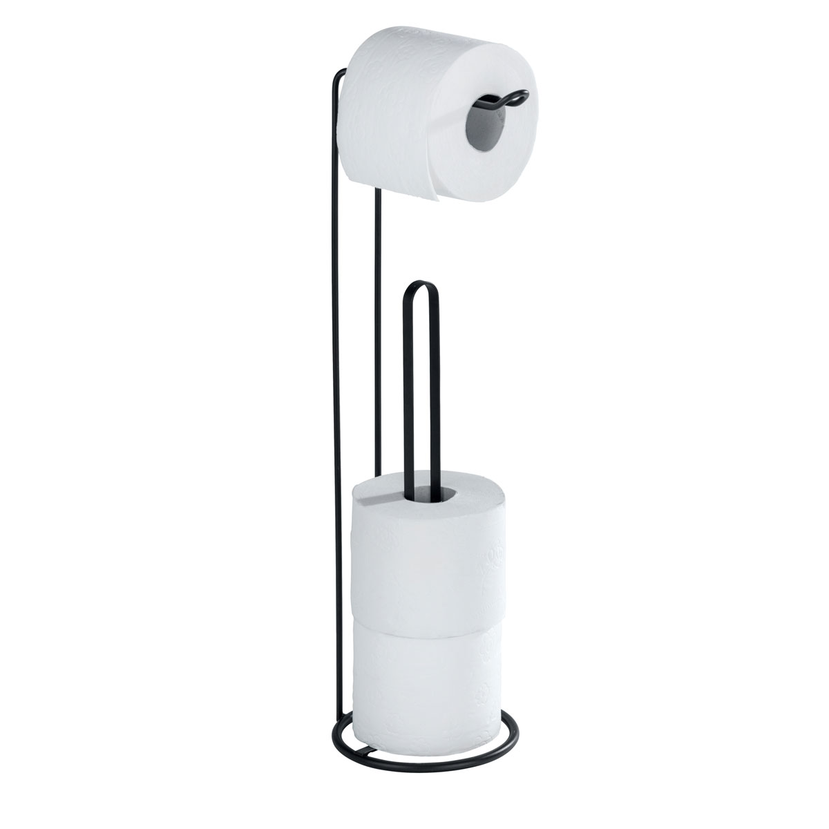 Wenko Stand Toilettenpapierhalter 2 in 1 Lugano | 503688