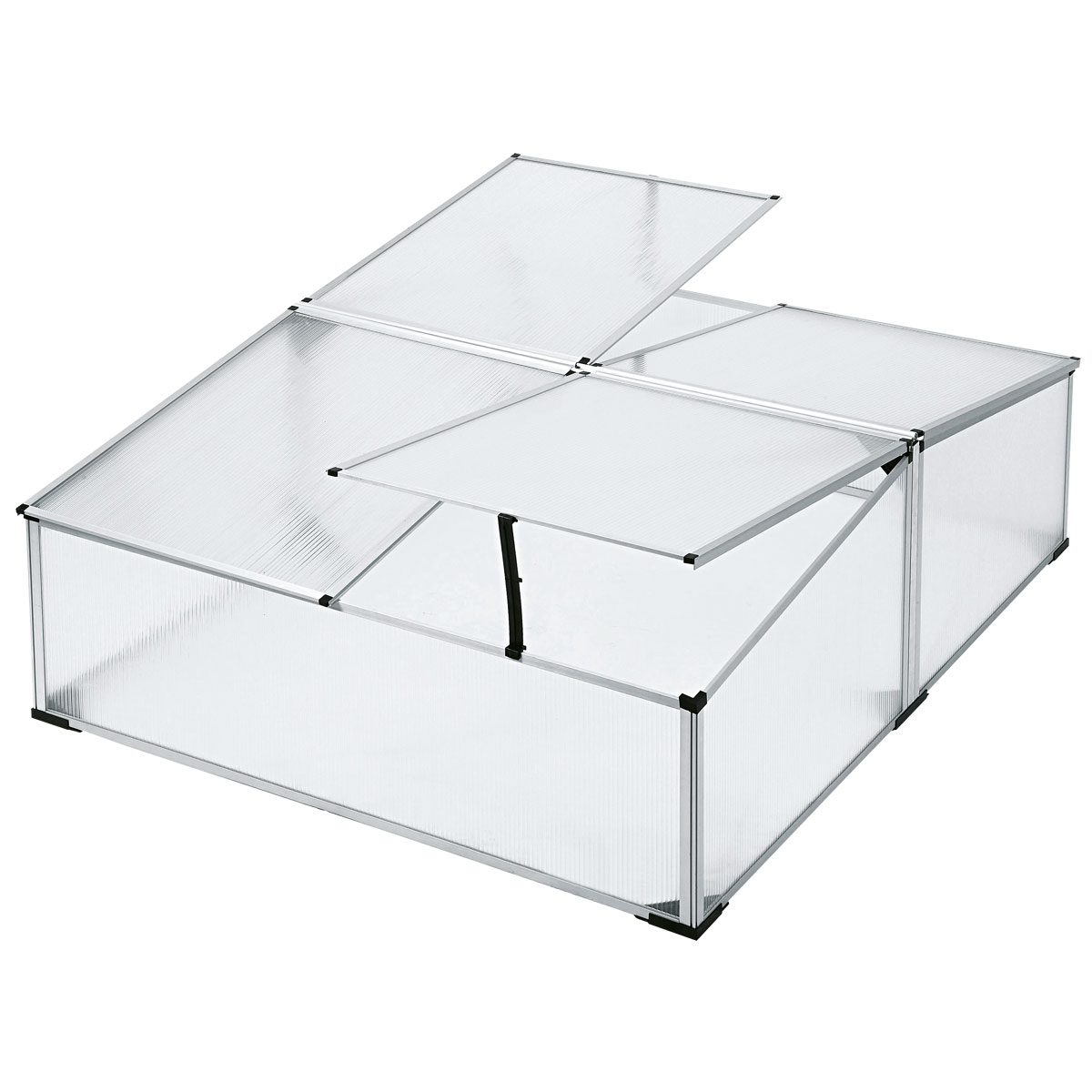 Wingart Frühbeet transparent 100 x 120 x 40 cm | 100x120x40 | 515586