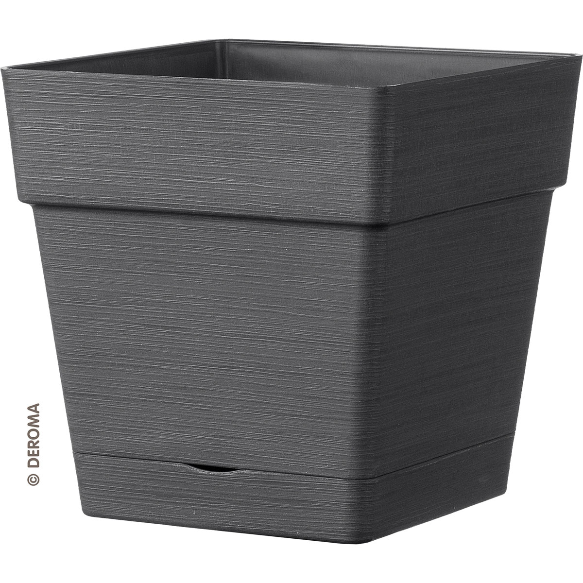 Pflanzkasten Quadro Save R 17 cm anthrazit | anthrazit | 521346