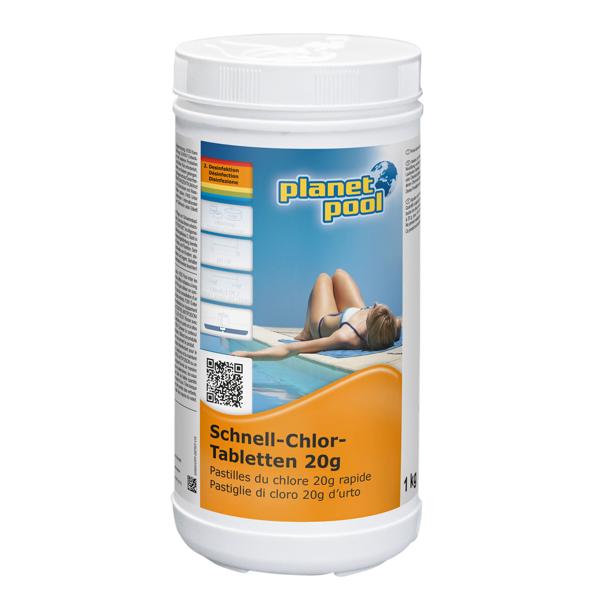 Planet Pool Schnelltabletten 20 g 1 kg | 525908