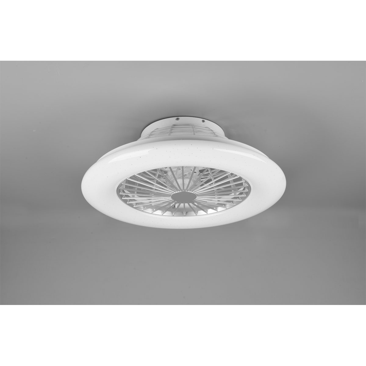 Reality LED-Deckenleuchte Stralsund mit Ventilator weiß | 526818