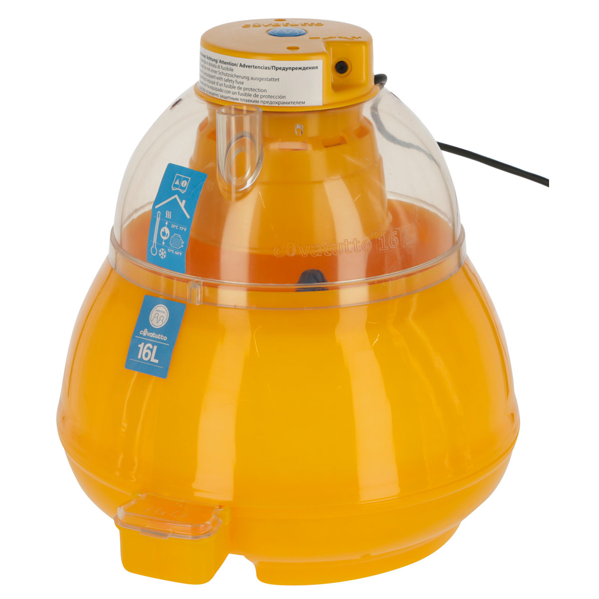 Brutautomat Covatutto 16 L gelb | 527057